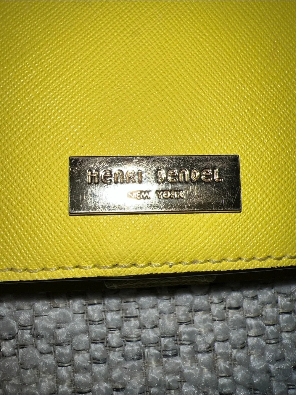 henri bendel vibrant yellow